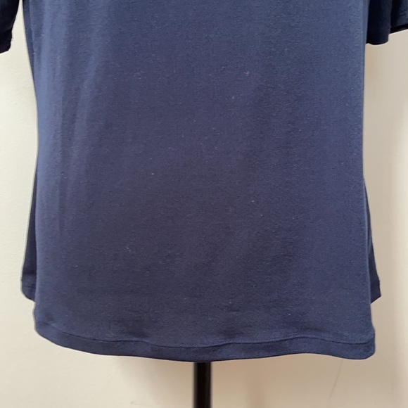 The Limited Navy Short Sleeve Blouse - Picture 5 of 15